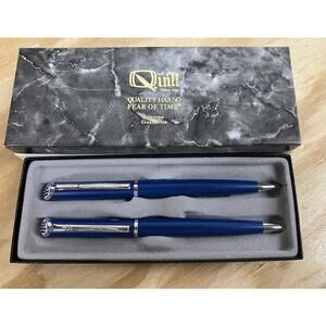 Vintage Quill Pen and Mechanical Pencil Set
